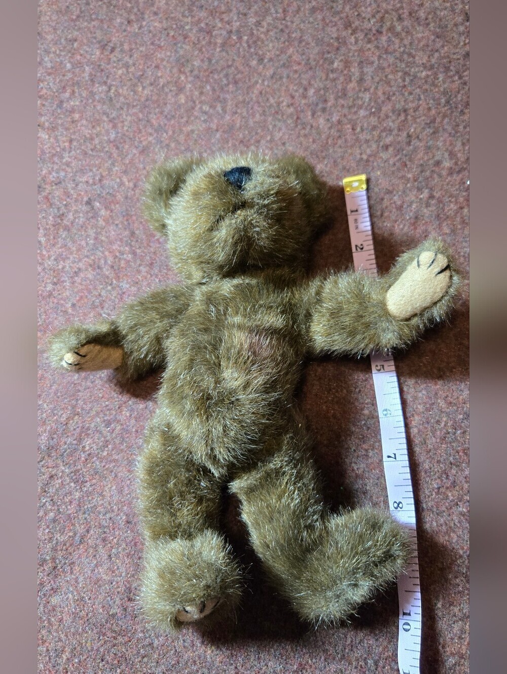 Vintage Boyd's Bear 9in Bean Filled Bear Has Stain On Front